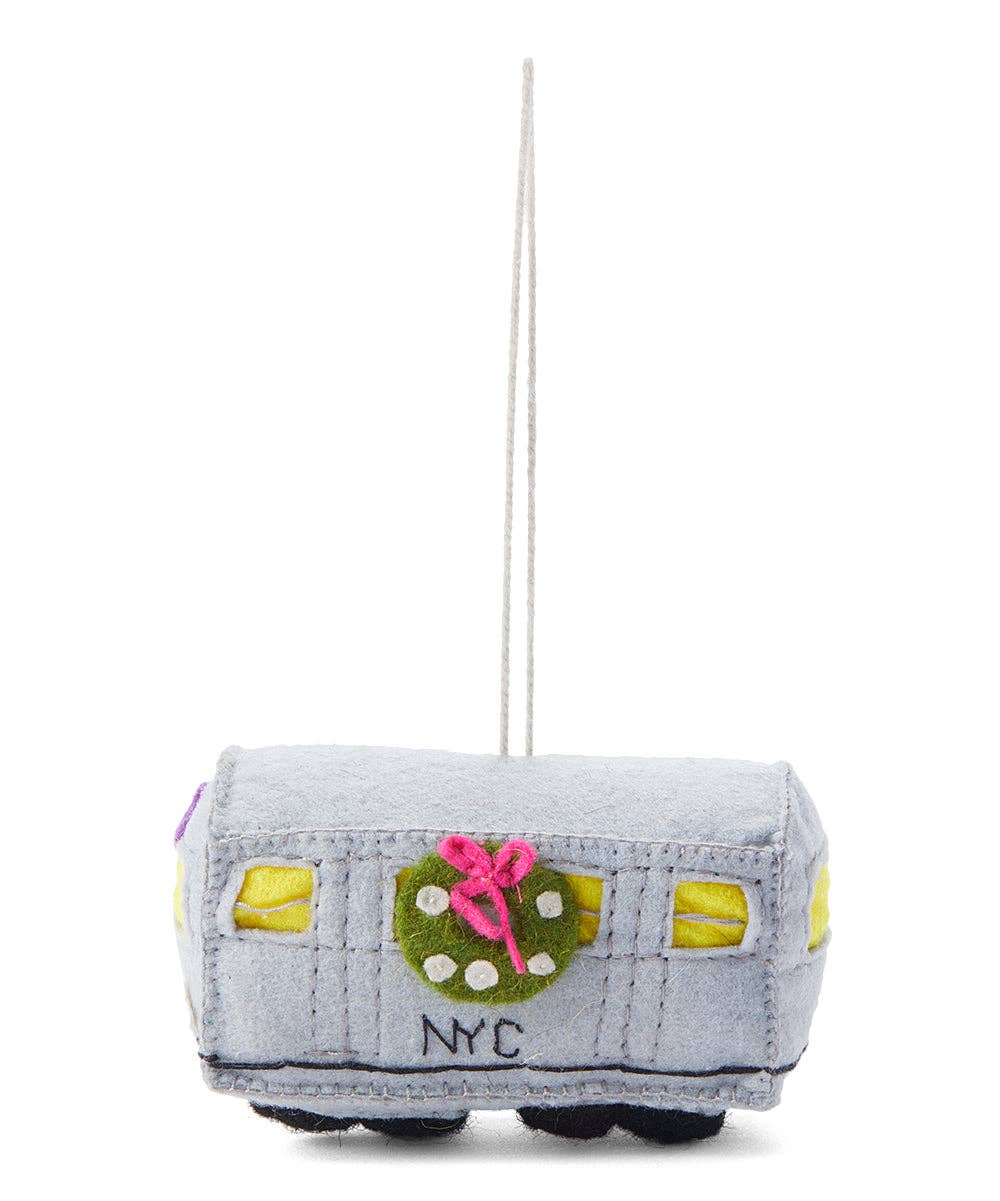 Subway Car Ornament