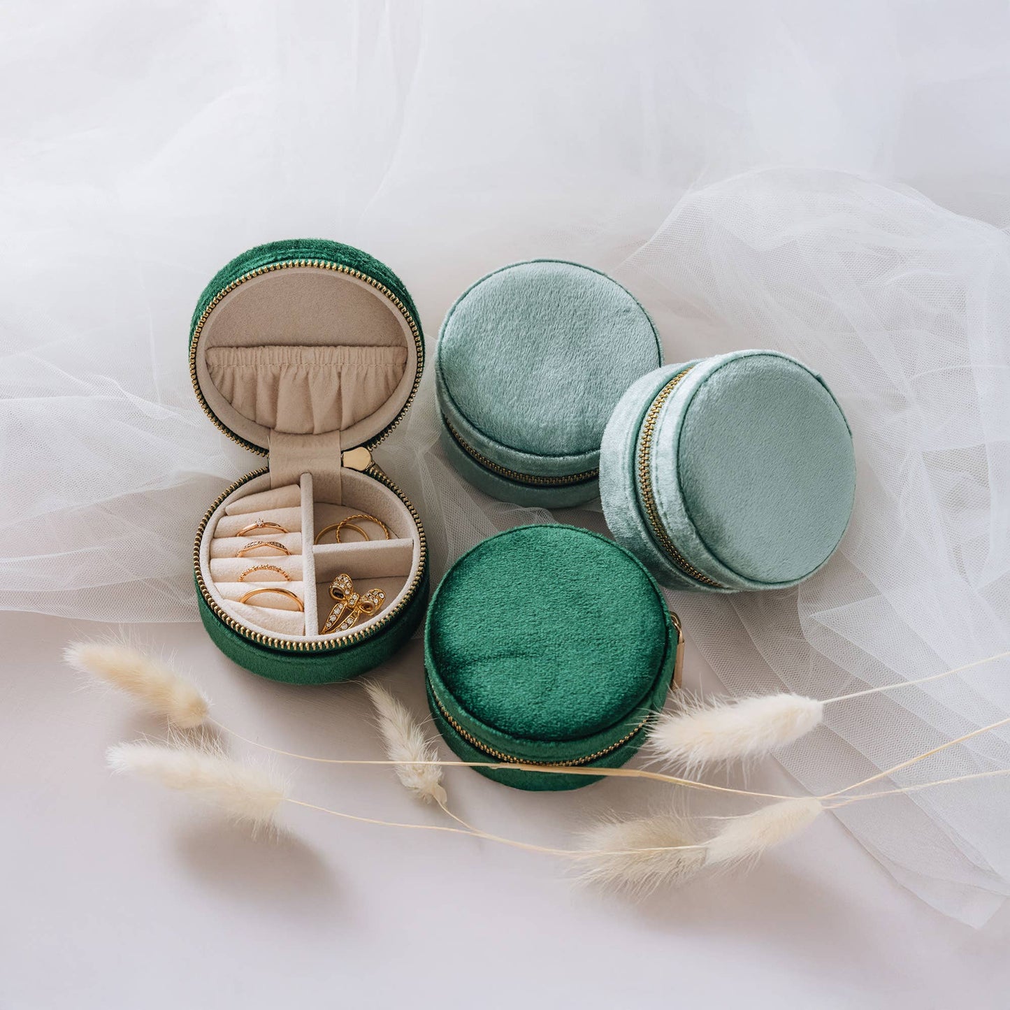 Velvet Jewelry Box